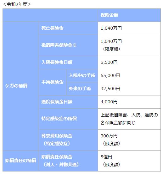 全社協HPからボランティア活動保険の補償